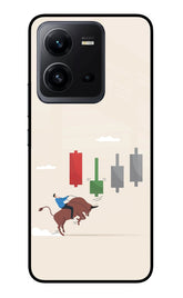 Bull Trading Momentum Vivo V25 5G Glass Case